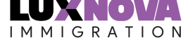 Lux Nova Immigration Logo